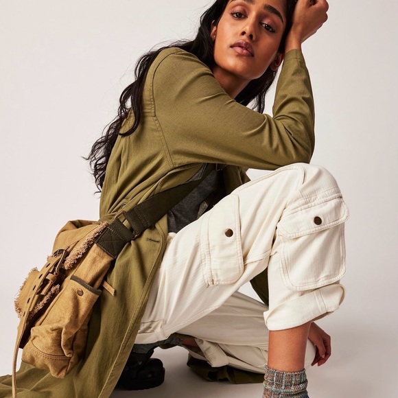 We The Free Tahiti Cargo Pants Tofu Medium - Picture 2 of 8